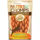 NutriChomps Peanut Butter Dog Chews 6-inch, 4 Count