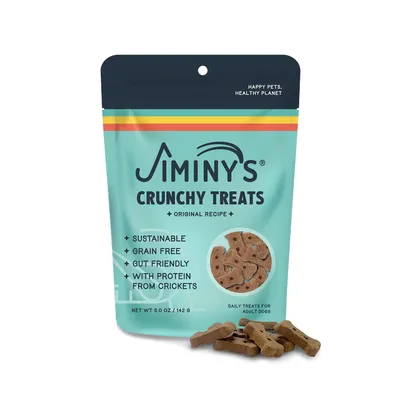 Jiminy's Peanut Butter & Pumpkin Dog Treats 5oz