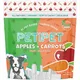 PETIPET Apples+Carrots Dog Treats 5oz