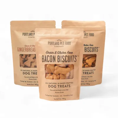 Portland Pet Food Company Natural Dog Treats 3 Pack