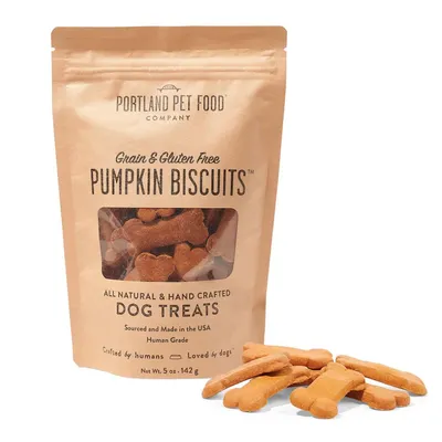 Portland Pet Food Pumpkin Dog Treats 5oz