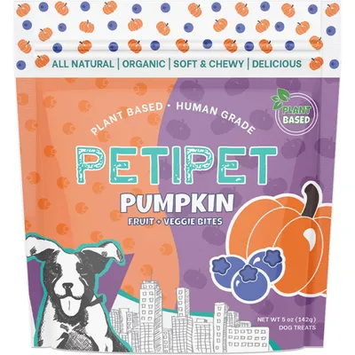 PETIPET Pumpkin Dog Treats 5oz