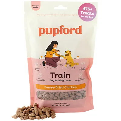 Pupford Freeze Dried Training Treats 4oz - Chicken