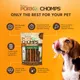 Pork Chomps Roasted Pork Skin Dog Chews, 6-inch, 4 Count 3