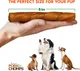 Pork Chomps Roasted Pork Skin Dog Chews, 6-inch, 4 Count 4