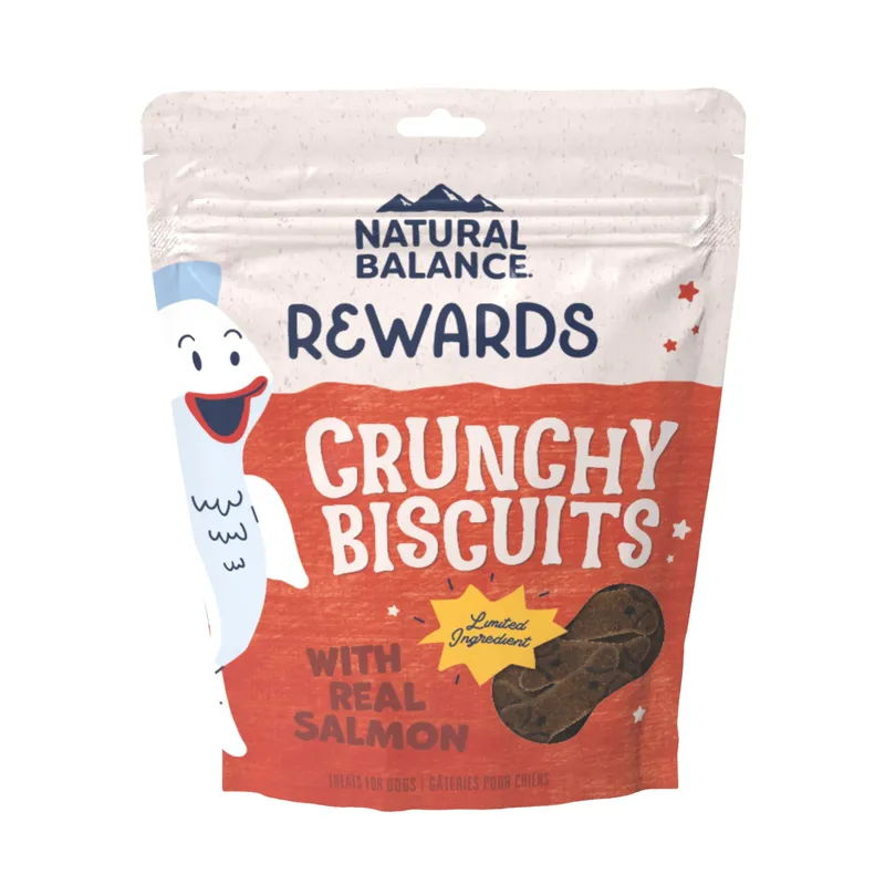 Natural Balance Limited Ingredient Rewards Crunchy Biscuits, Salmon 14oz