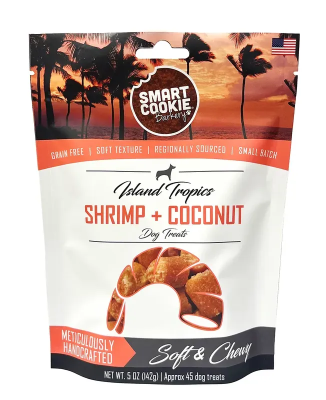 Smart Cookie Shrimp & Coconut Dog Treats 5oz