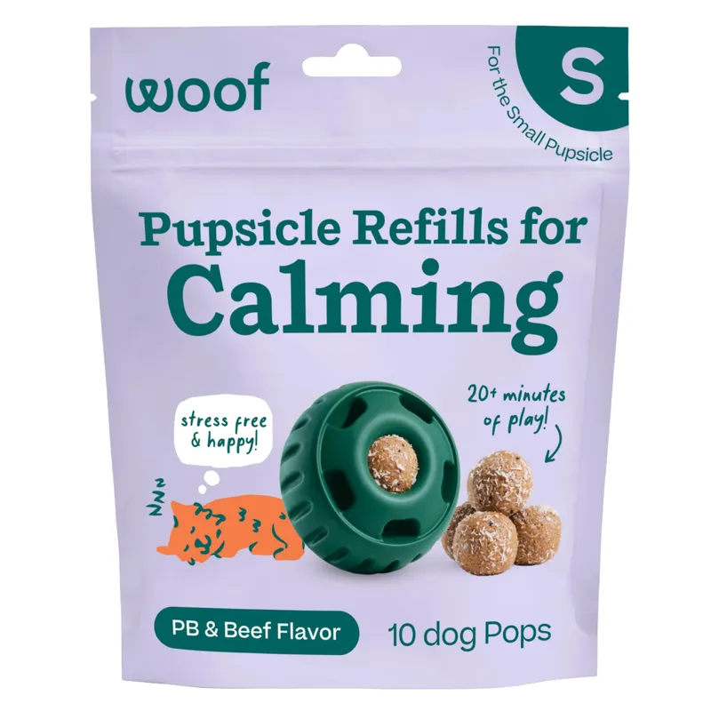 WOOF Pupsicle Calming Refill Pops - Small 10 Count