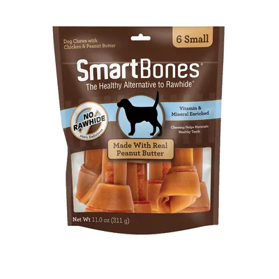SmartBones Small Chews, 6 Count