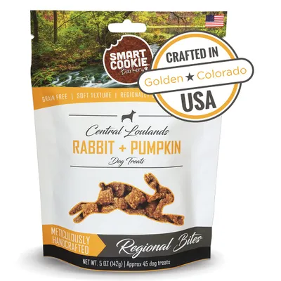 Smart Cookie Rabbit & Pumpkin Dog Treats 5oz