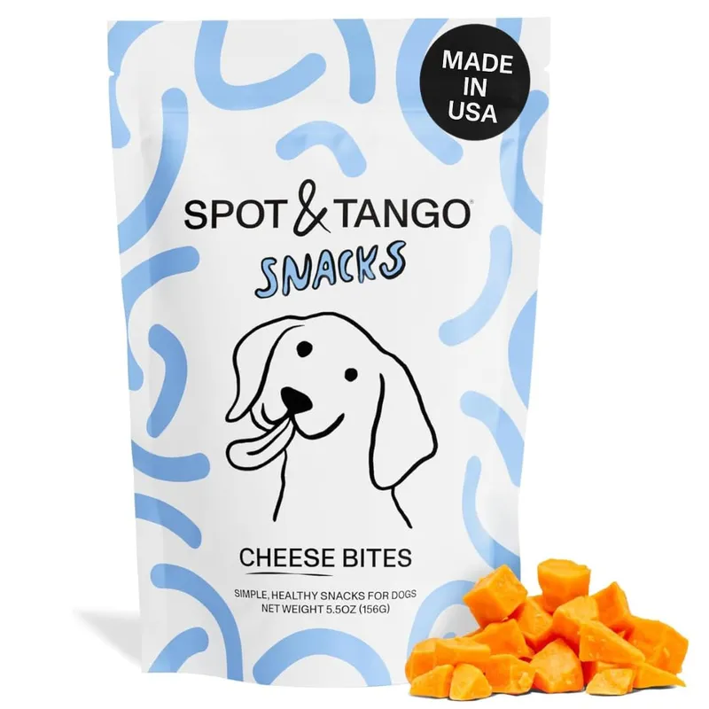 Spot & Tango Cheese Bites Dog Treats 6oz