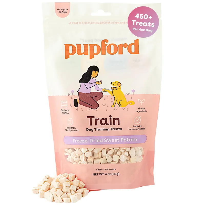 Pupford Freeze Dried Sweet Potato Training Treats 4oz