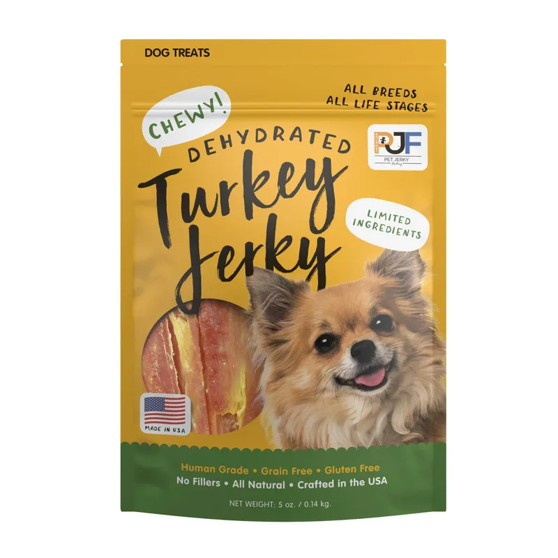 Pet Jerky Factory Turkey Dog Treats 5oz