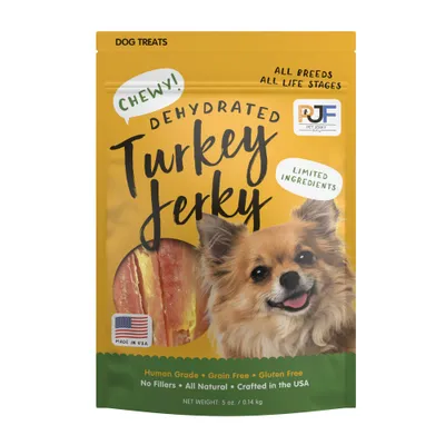 Pet Jerky Factory Turkey Dog Treats 5oz