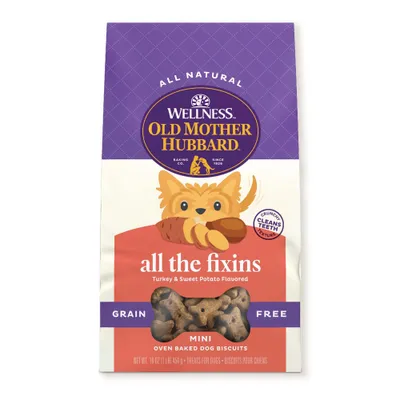 Old Mother Hubbard Wellness All the Fixins Dog Treats 16oz