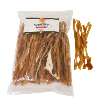 Ultra Chewy Turkey Tendon Sticks 1 Lb