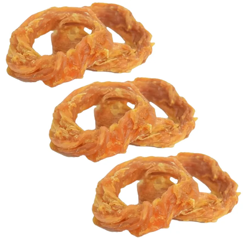 Ultra Chewy Turkey Tendon Rings 1oz (Pack of 6)