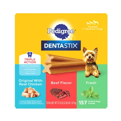 Pedigree Dentastix Small Breed 157ct Variety Pack