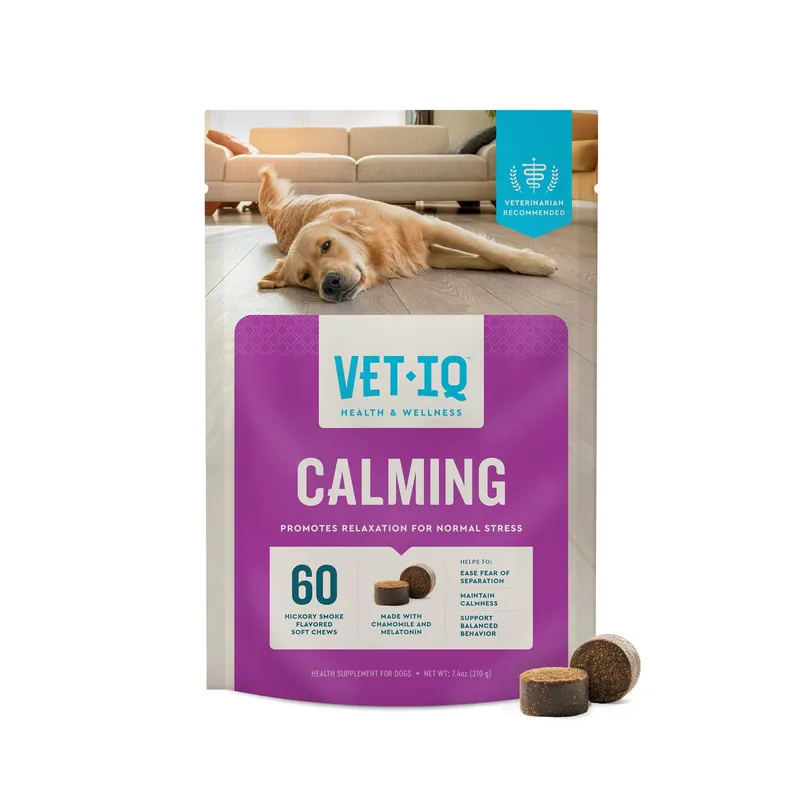VetIQ Calming Support Dog Chews 60 Count