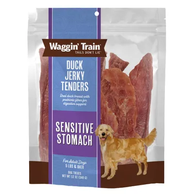 Waggin' Train Duck Jerky Dog Treats 12oz