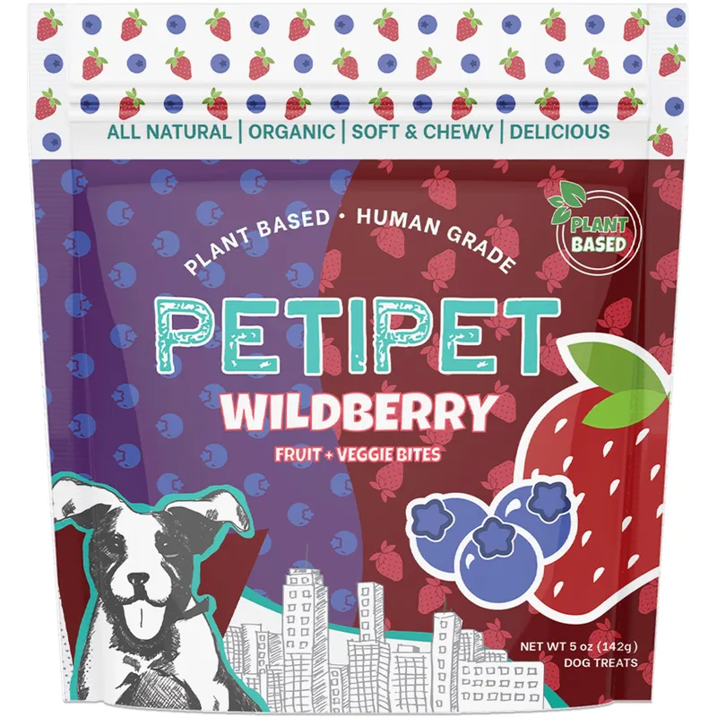 PETIPET Wildberry Dog Treats 5oz